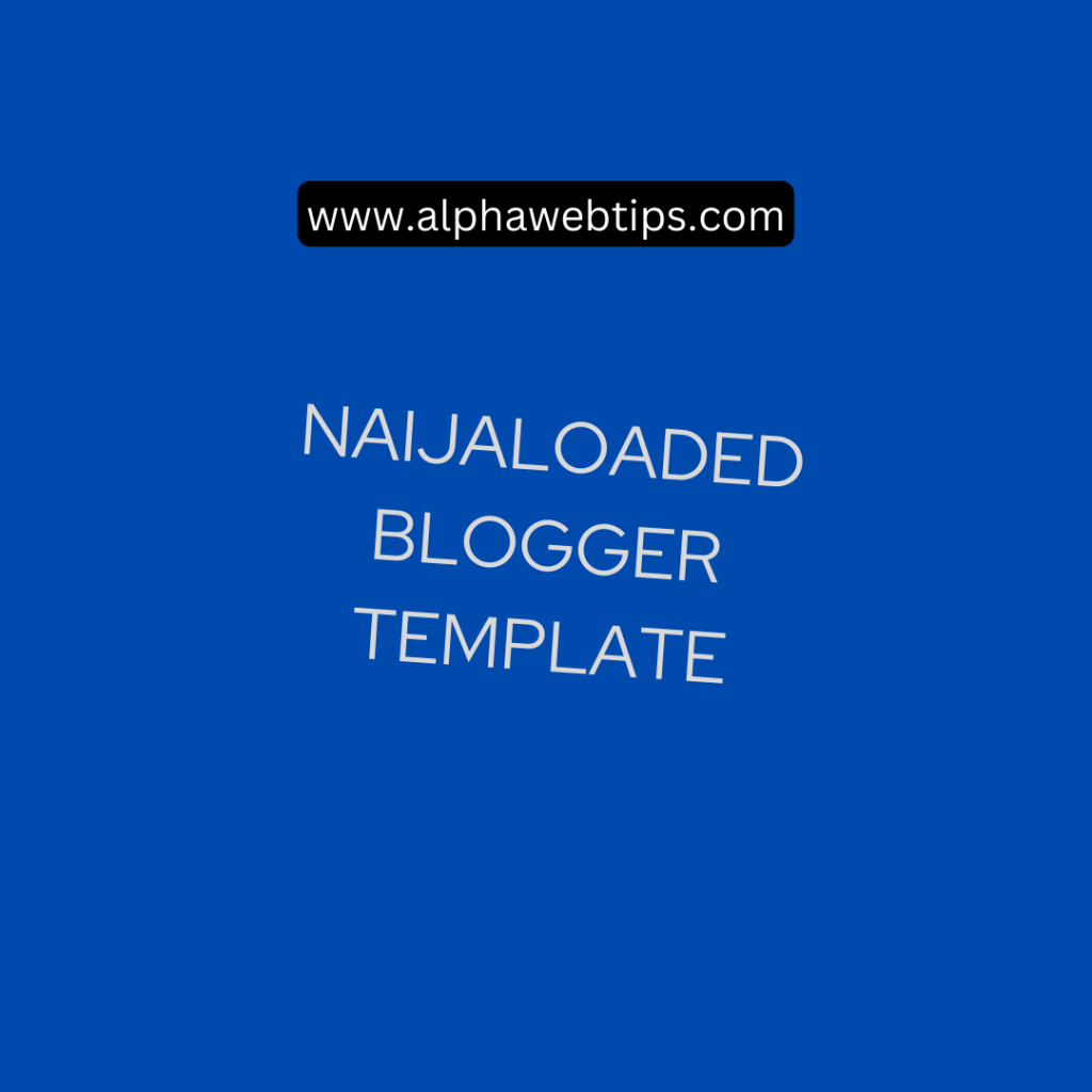 Download Naijaloaded template