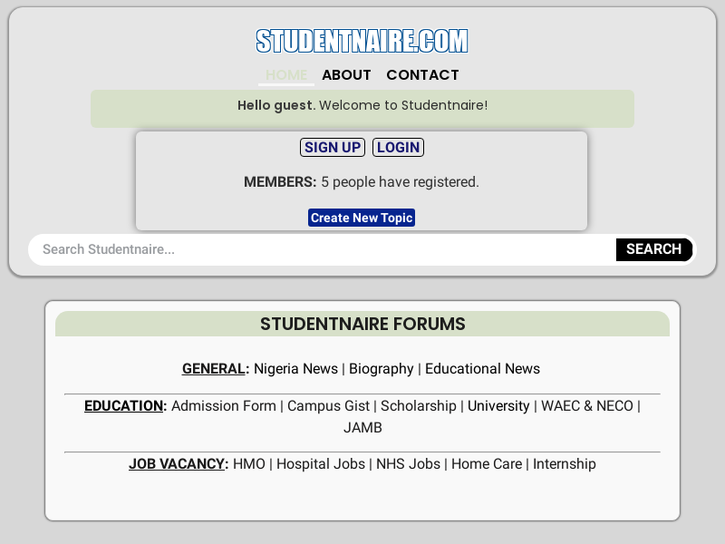 Forum like Nairaland