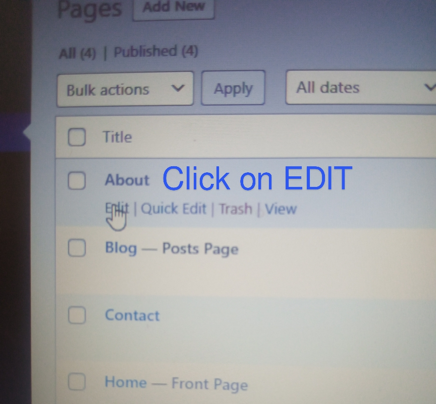 How To Redirect WordPress Page to Another Page Without Plugin 1 Get WordPress Page ID