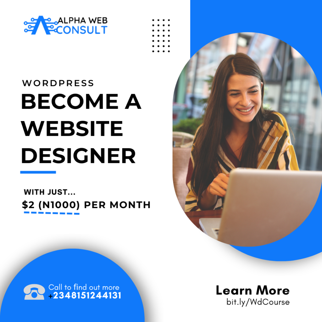 make money online in Nigeria as a website designer