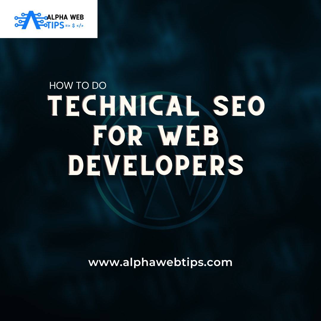 technical SEO as a website developer