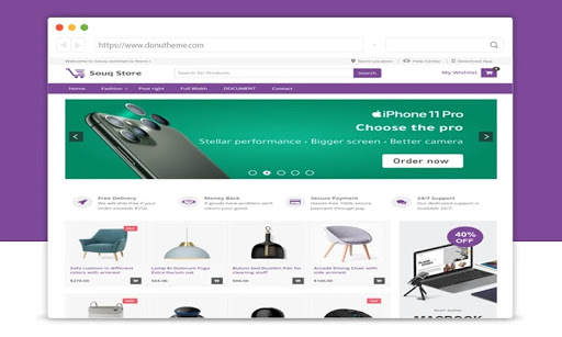 Souq Store e-commerce blogger template