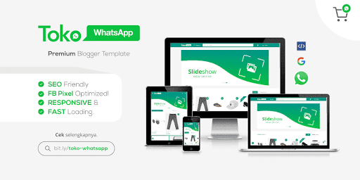 Download Toko Whatsapp blogger template