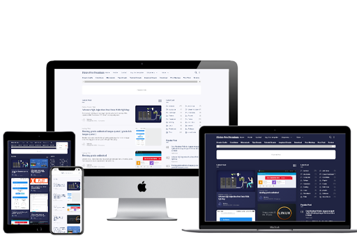 Fletro Responsive Blogger Template